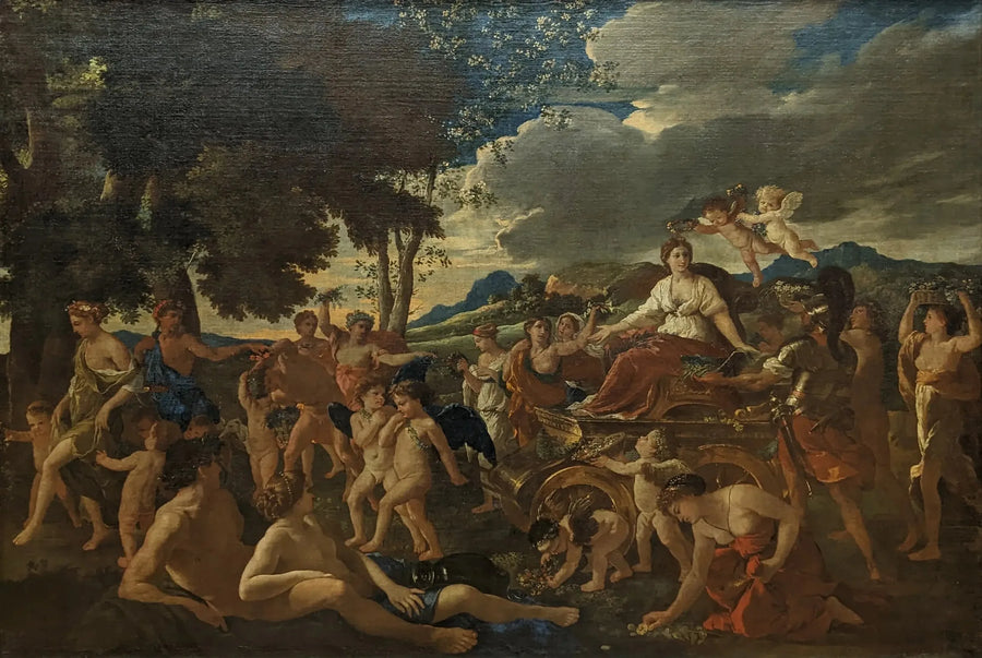 De Triomf van Flora - Nicolas Poussin
