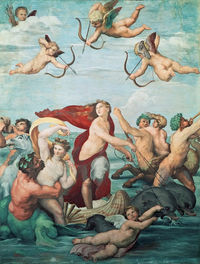 De Triomf van Galatée - Raphael Sanzio