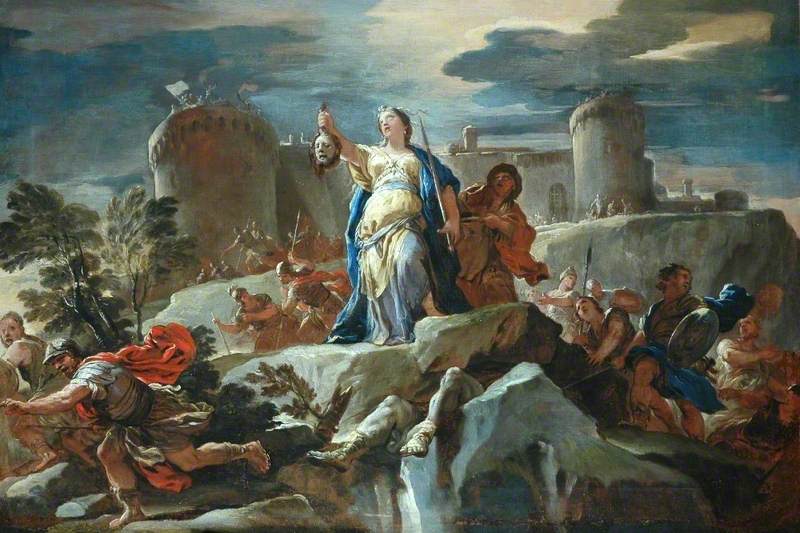Het overwinningsfeest van Judith - Luca Giordano