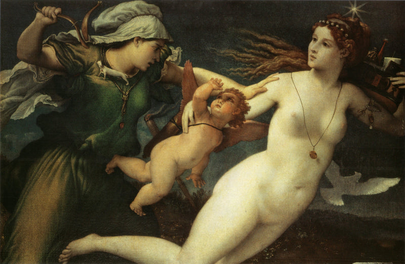 Het Triomf van de Kuisheid - Lorenzo Lotto