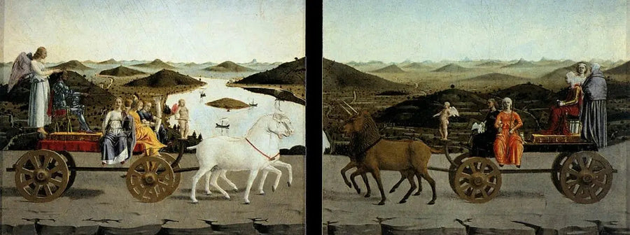 Het Triomf van de kuisheid - Piero della Francesca