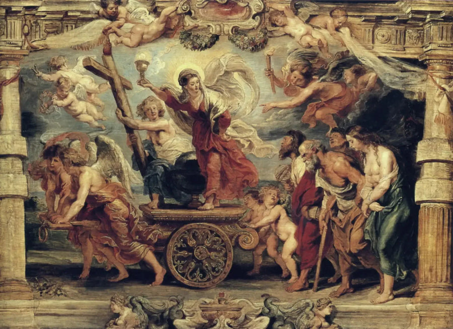 De triomf van het katholieke geloof - Peter Paul Rubens