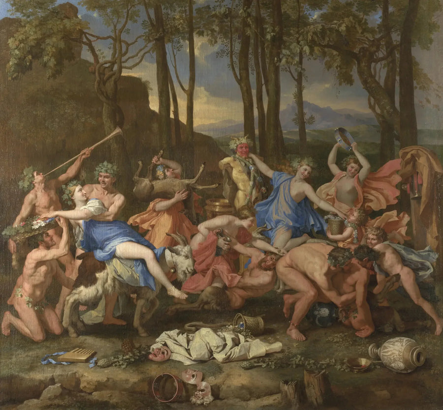 Het Triomf van Pan - Nicolas Poussin