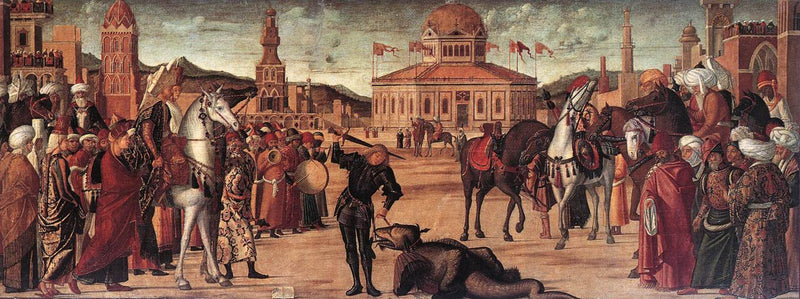 Het Triomf van Sint-Joris - Vittore Carpaccio