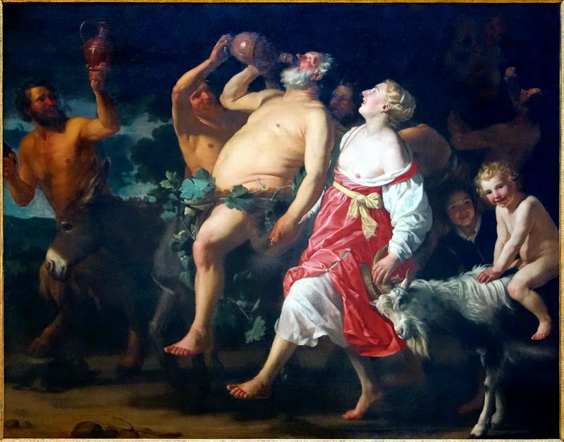 Het Triomf van Silenus - Gerrit van Honthorst