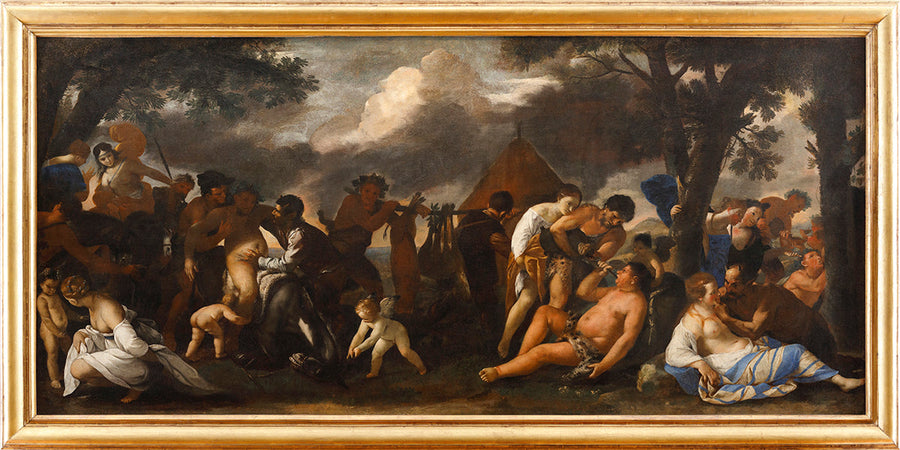 Het Triomf van Silenus - Mattia Preti