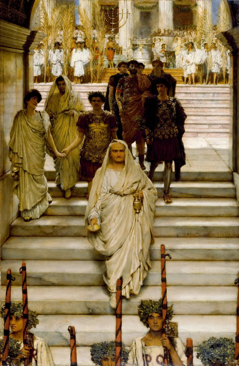 Het Triomf van Titus: De Flaviërs - Lawrence Alma-Tadema