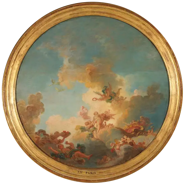 Het Triomf van Venus - Jean-Honoré Fragonard