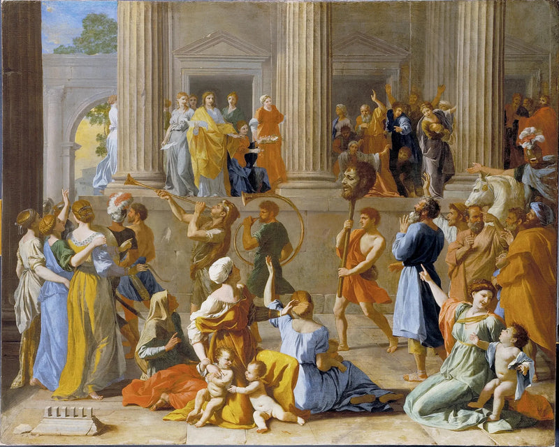 David's Trompet - Nicolas Poussin