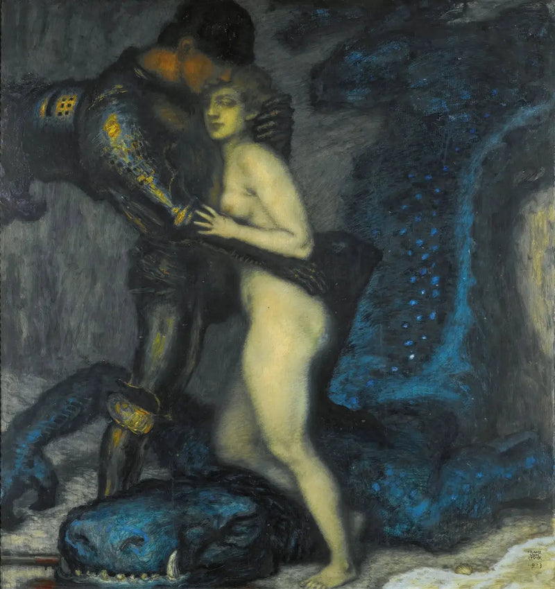De Draakdoder - Franz Von Stuck