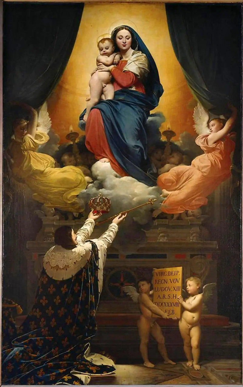 De Gelofte van Lodewijk XIII - Jean-Auguste-Dominique Ingres