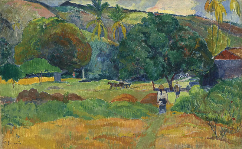 De vallei - Paul Gauguin