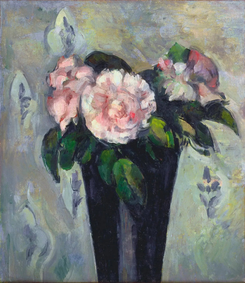 De donkerblauwe vaas - Paul Cézanne