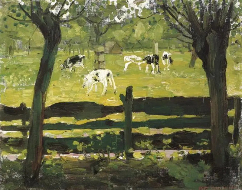 De witte stierkalf - Piet Mondrian