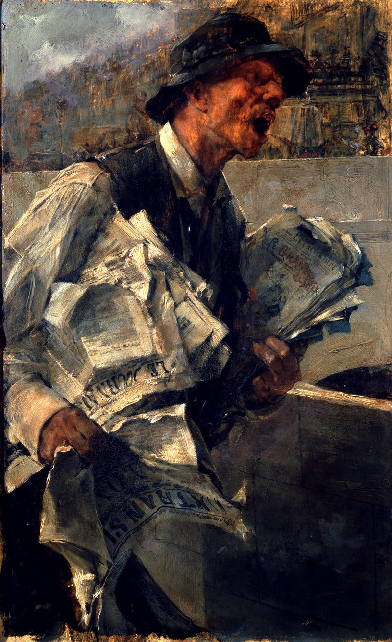 De krantverkoper - Giovanni Boldini