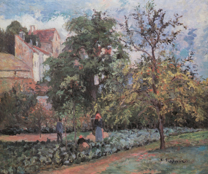De Boomgaard in Maubuisson, Pontoise - Camille Pissarro