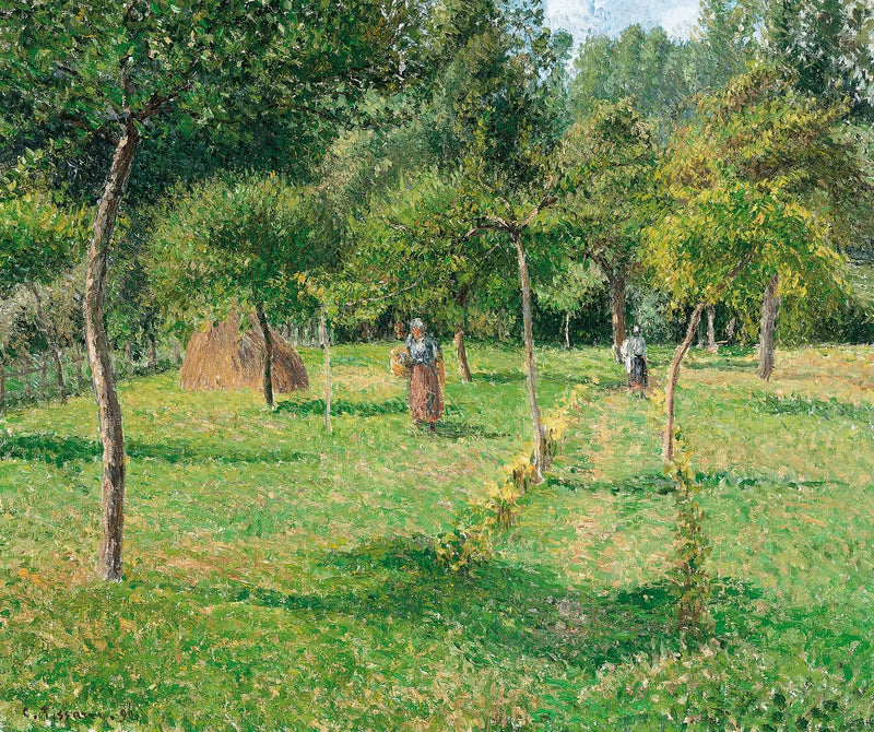 De Boomgaard van Éragny - Camille Pissarro