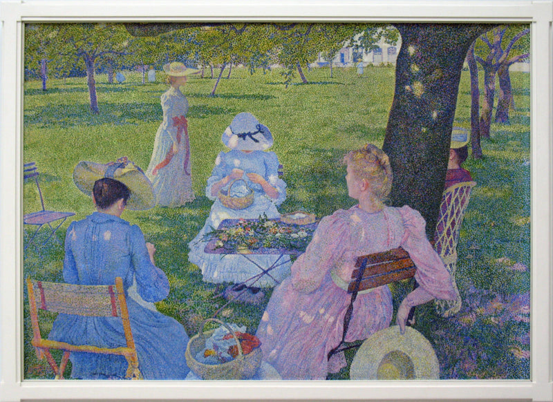 De boomgaard - Théo van Rysselberghe