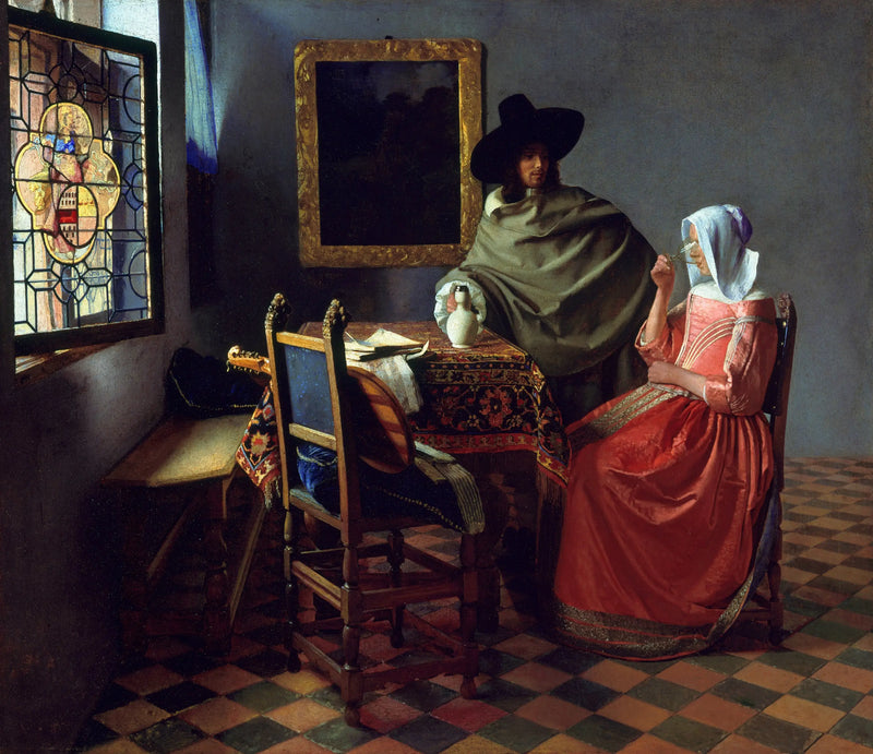 De Wijnbeker - Johannes Vermeer