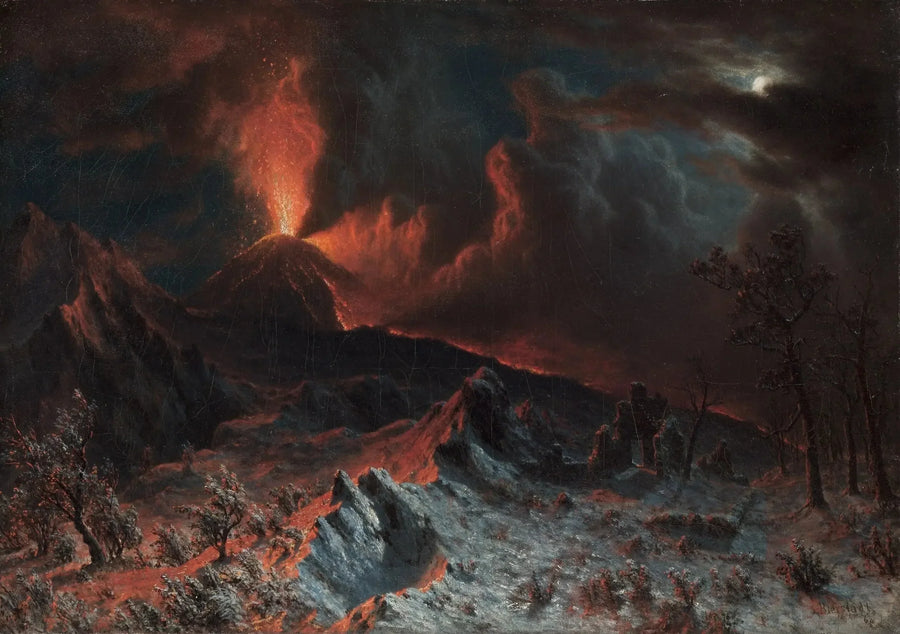 De Vesuvius om middernacht - Albert Bierstadt

Source:
Le Vésuve à minuit - Albert Bierstadt