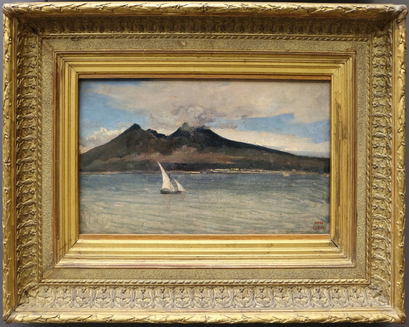 De Vesuvius - Jean-Baptiste Camille Corot