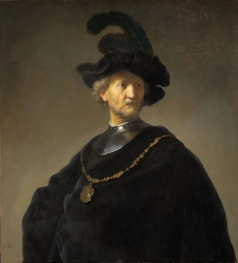 De Oude Man met de Gouden Ketting - Rembrandt