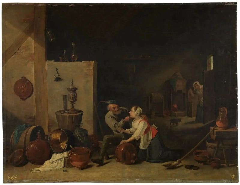 De oude man en de dienstmeid - David Teniers de Jonge

Source:
Le vieil homme et la servante - David Teniers le Jeune