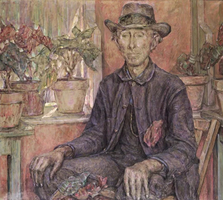 De oude tuinier - Robert Lewis Reid