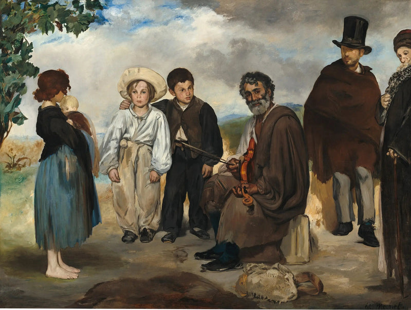 De Oude Musicus - Édouard Manet