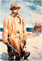 De oude Tom - Frank Weston Benson