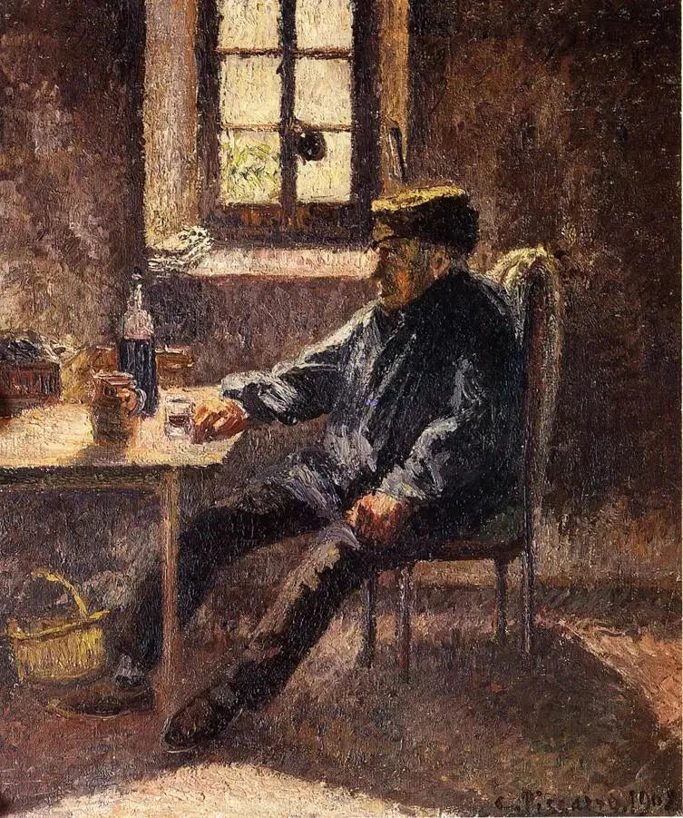 De Oude Wijnboer, Moret - Camille Pissarro
