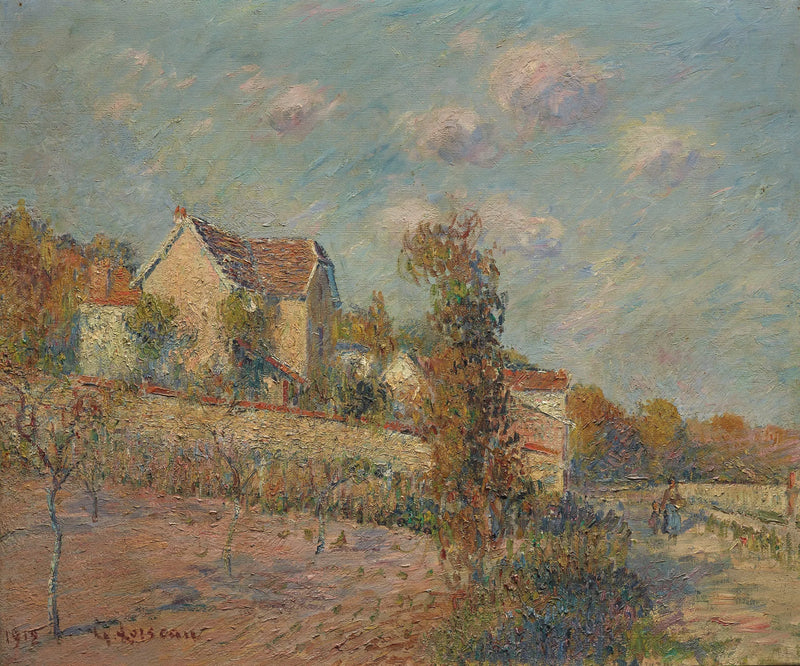 Het dorp - Gustave Loiseau