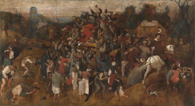 De Wijn van Sint-Maarten - Pieter Bruegel de Oude