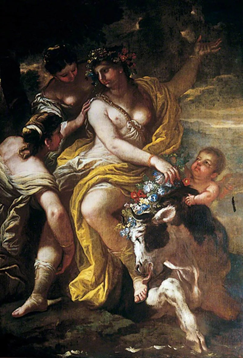 De verkrachting van Europa - Luca Giordano