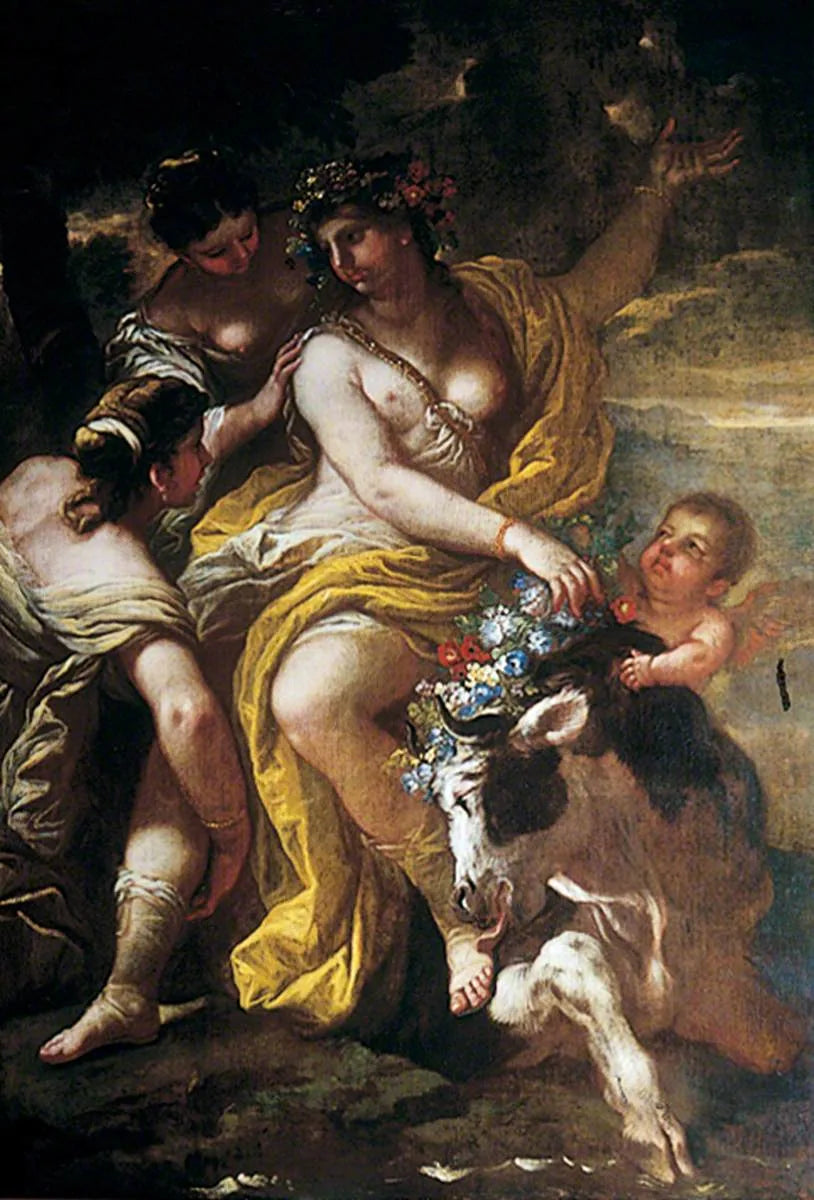 De verkrachting van Europa - Luca Giordano