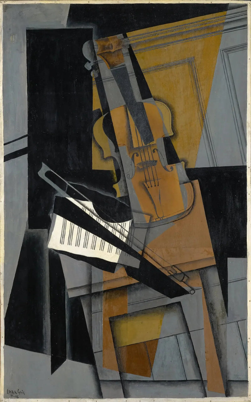 De viool - Juan Gris