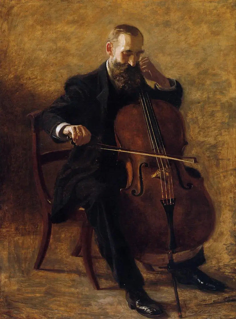 De cellist - Thomas Eakins

Source:
Le violoncelliste - Thomas Eakins