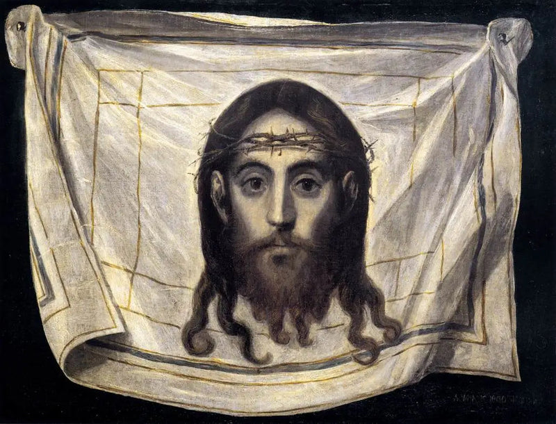 Het sluier van Veronica - El Greco