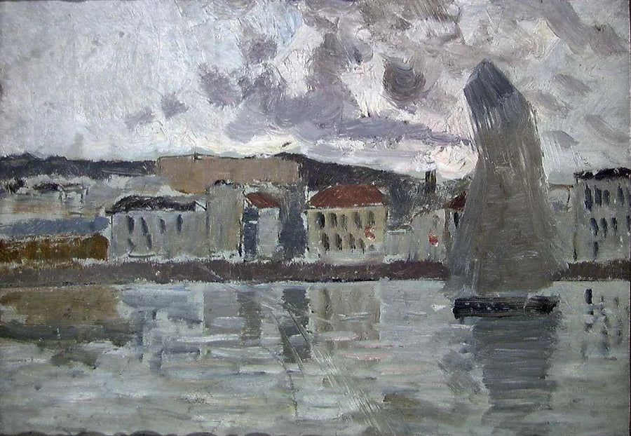Le voilier - Frits Thaulow
