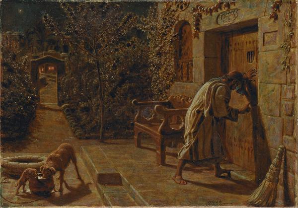 De hinderlijke buurman - William Holman Hunt