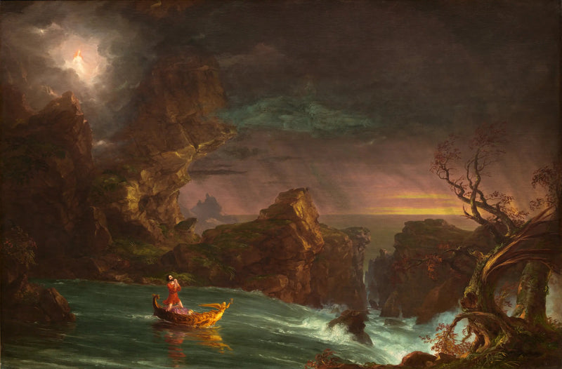 De reis van het leven: volwassenheid - Thomas Cole

Source:
Le Voyage de la vie : âge adulte - Thomas Cole