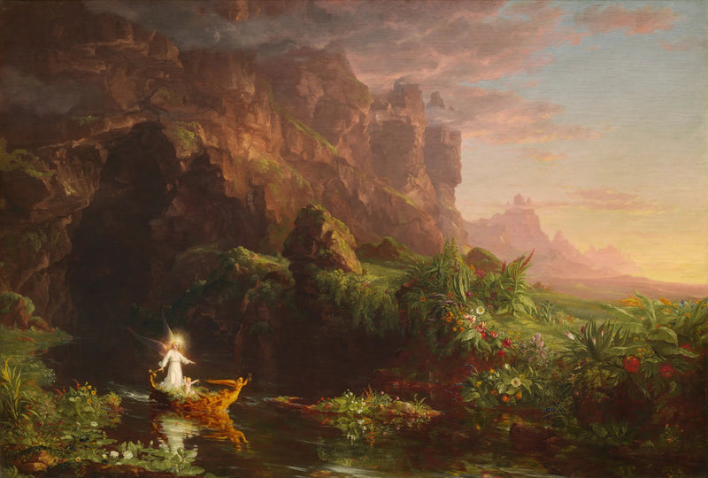 De reis van het leven: kindertijd - Thomas Cole

Source:
Le Voyage de la vie : enfance - Thomas Cole