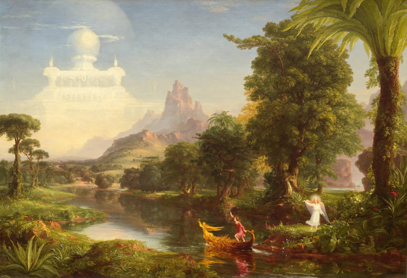 De reis van het leven: jeugd - Thomas Cole

Source:
Le Voyage de la vie : jeunesse - Thomas Cole