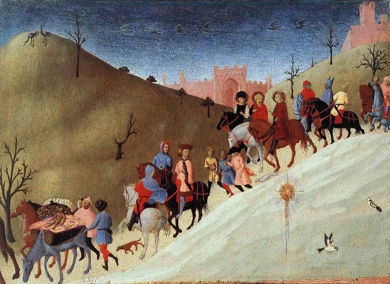 De Reis van de Wijzen - Stefano di Giovanni (Sassetta)