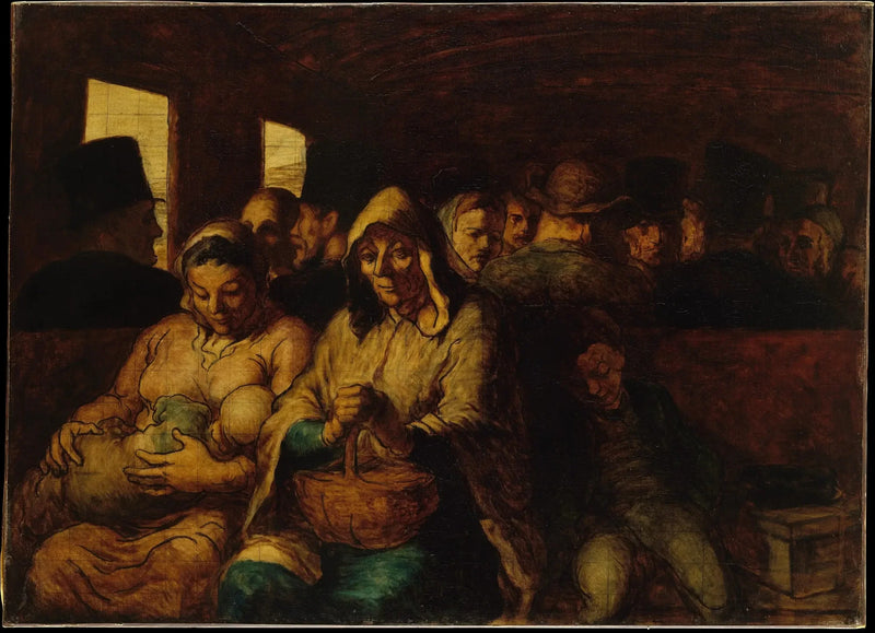 De Derde Klasse Wagon - Honoré Daumier