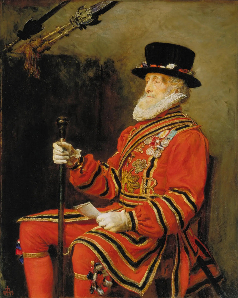 De Yeoman van de Wachtdienst - John Everett Millais

Source:
Le Yeoman de la Garde - John Everett Millais