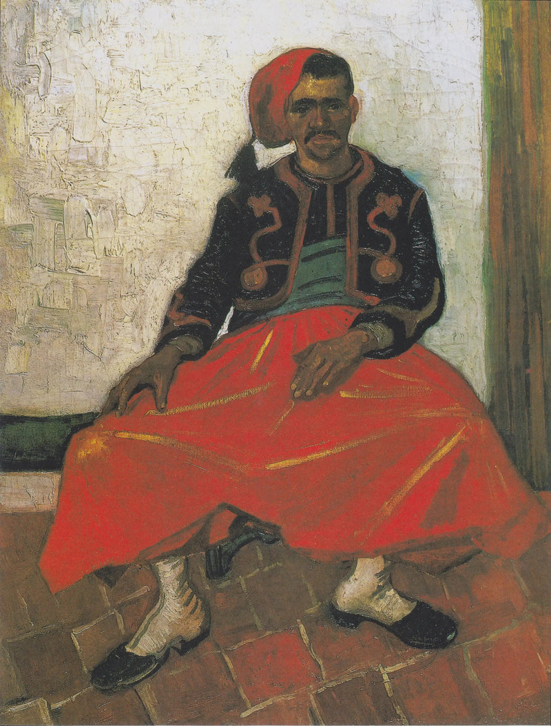De zittende zouave - Vincent van Gogh