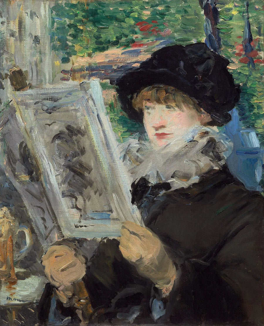 Lezing van de geïllustreerde - Édouard Manet