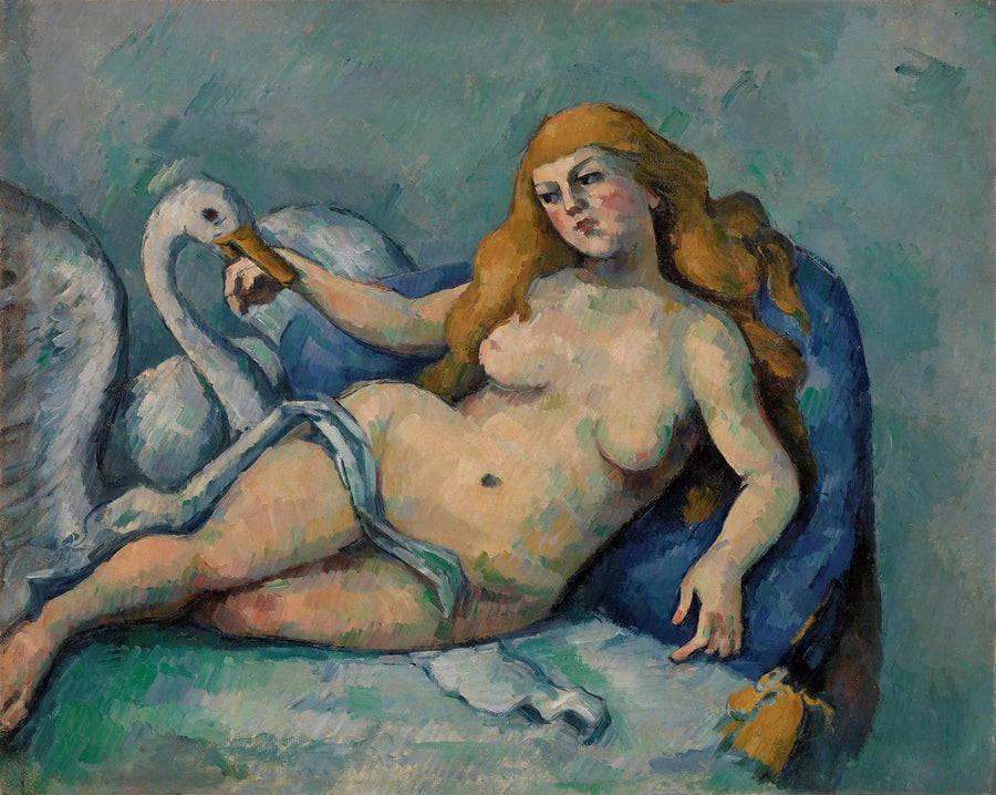 Leda met de zwaan - Paul Cézanne