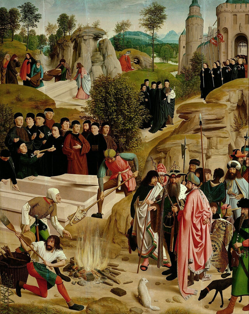 Legende van de relikwieën van Sint-Jan de Doper - Geertgen tot Sint Jans